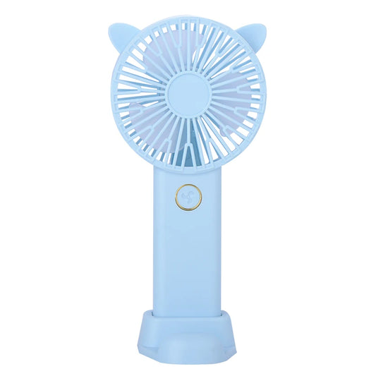 Mini Fan USB Rechargeable Portable Hand Fan 6V Summer Student 3 Stage Desk Fan with Base Ventilador Venty Stroller Pocket Fans